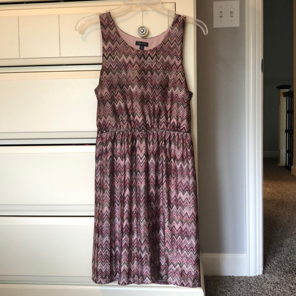 Lily Rose Chevron Patterned Dress
